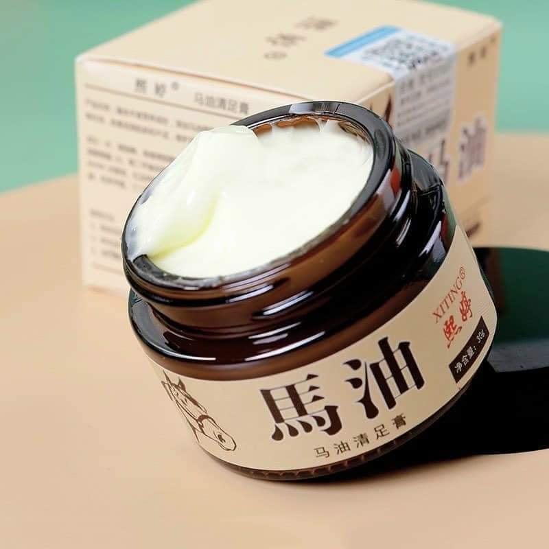 K em đ ầu ngựa ngăn ngừa nứt gót chân hũ 30gr hàng nội địa Trung - Kem chống nẻ