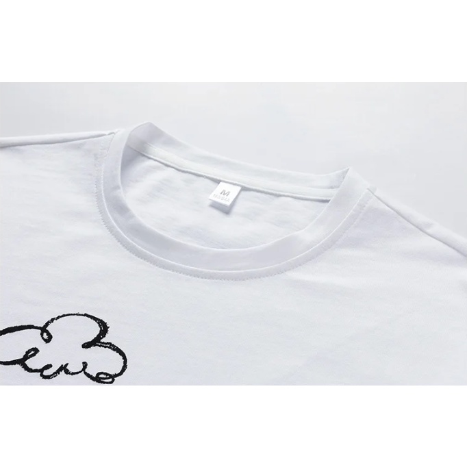 Áo Thun Tay Ngắn Cổ Tròn Dáng Rộng Chất Liệu cotton In Họa Tiết Độc Đáo Thời Trang Mùa Hè Mới Cho Nam