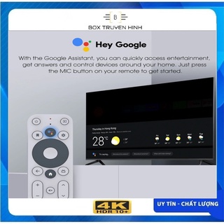 Android Box Mecool KM2, CPU S905X2-B, DDR4 2GB, eMMC 8GB, Android TV 10 chính chủ Google, remote voice theo box