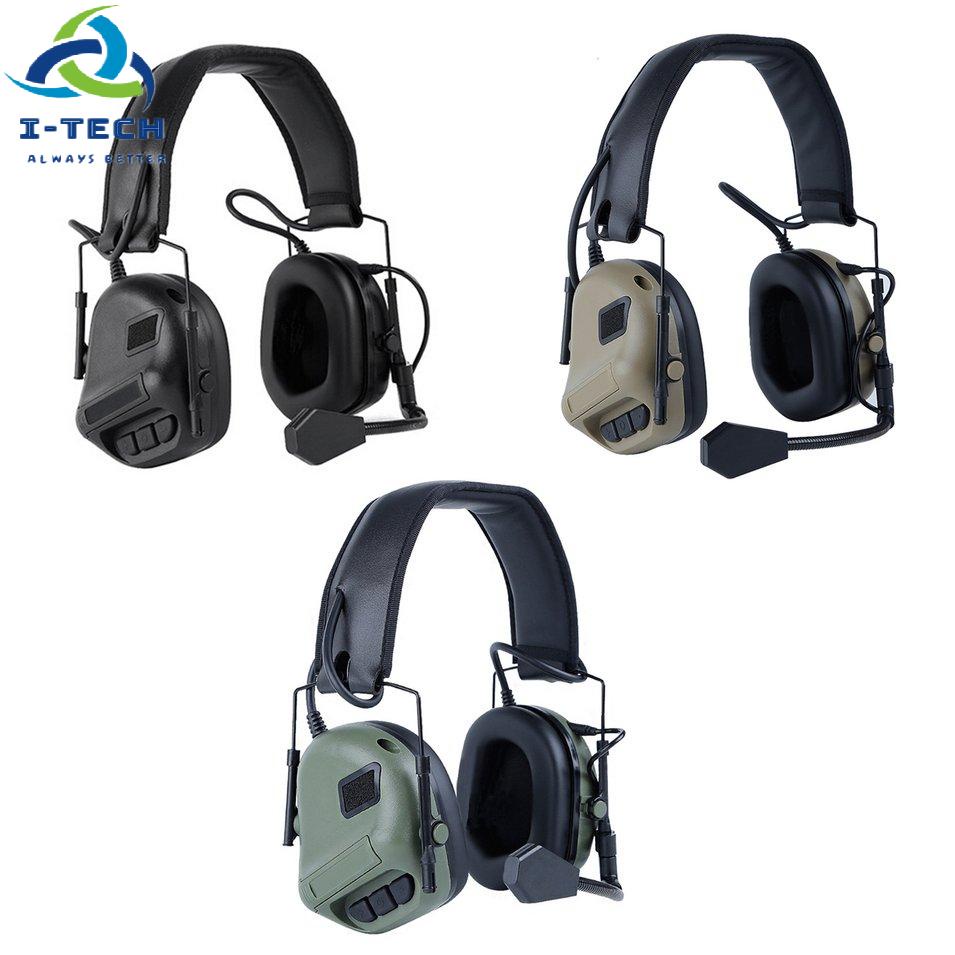 ⚡Khuyến mại⚡Tactical Headset Game Headphone Fifth Generation Chip Headset Removable Design For Hunting Tactical Games