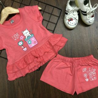 Combo 4b đồ ngắn cho bé gái chỉ 150K