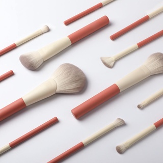 Set 12 cọ trang điểm phấn mắt phấn phủ má hồng phấn phủ che khuyết điểm chuyên dụng