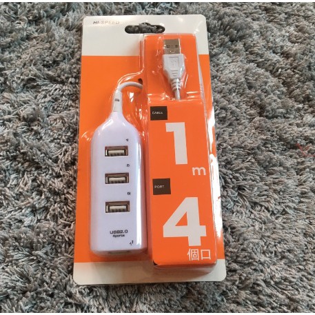 Hub Tốc Độ Cao Chia USB Từ 1 Thành 4 Cổng