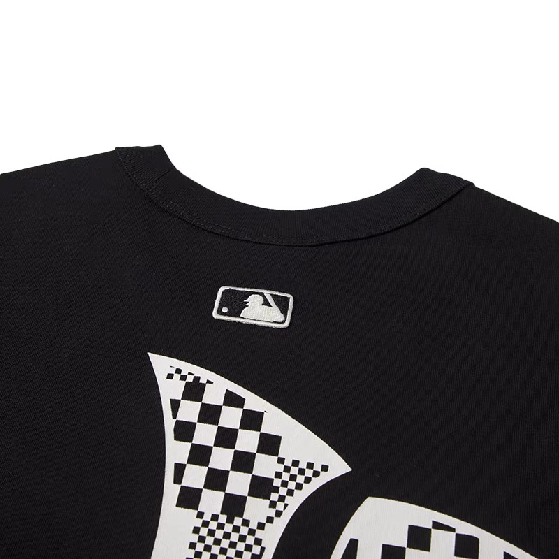 Mlb Áo Thun cotton Ngắn Tay In Họa Tiết Thời Trang Cho Nam Và Nữ