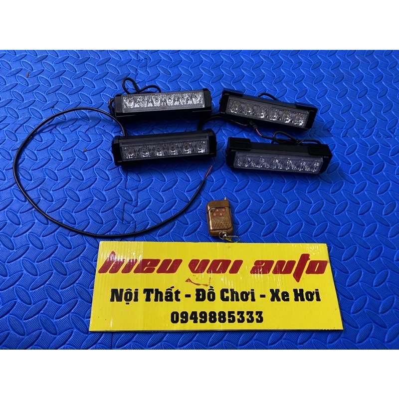Đèn led că lăng 4 thanh 24 led