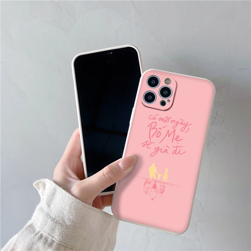 Ốp lưng iPhone cho bạn trẻ &quot;Có Một Ngày, Bố Mẹ Sẽ Già Đi&quot; - Câu chuyện về gia đình iphone 11 12 13 Pro Max XS 7 8 Plus