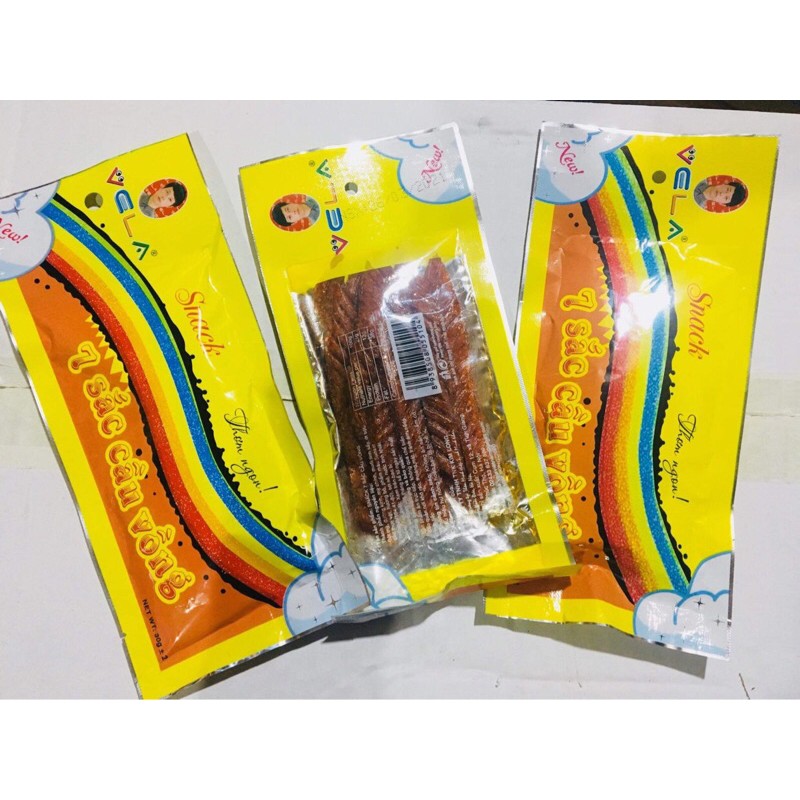 Snack 7 sắc cầu vồng gói
