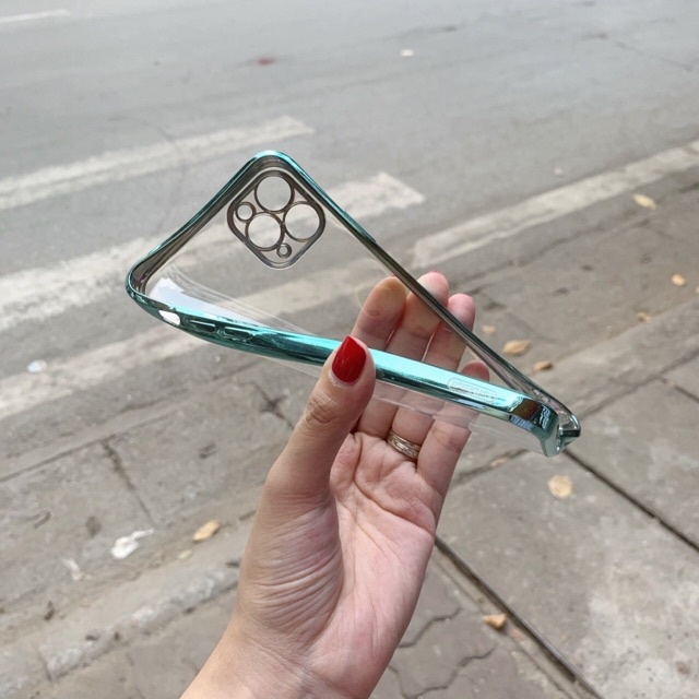 Ốp Lưng iPhone 6 7 8 X XS 11 Plus Pro Max Dẻo Trong Viền Si Cạnh Vuông Vỏ Bọc Điện Thoại Silicon Case - Minh An Saigon