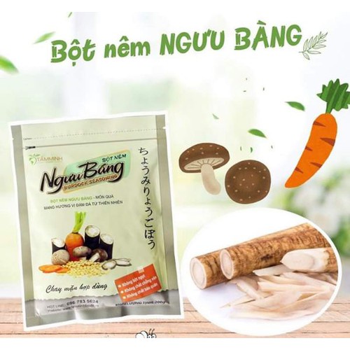 Bột nêm thiên nhiên từ rau củ quả Ngưu Báng gói 1kg