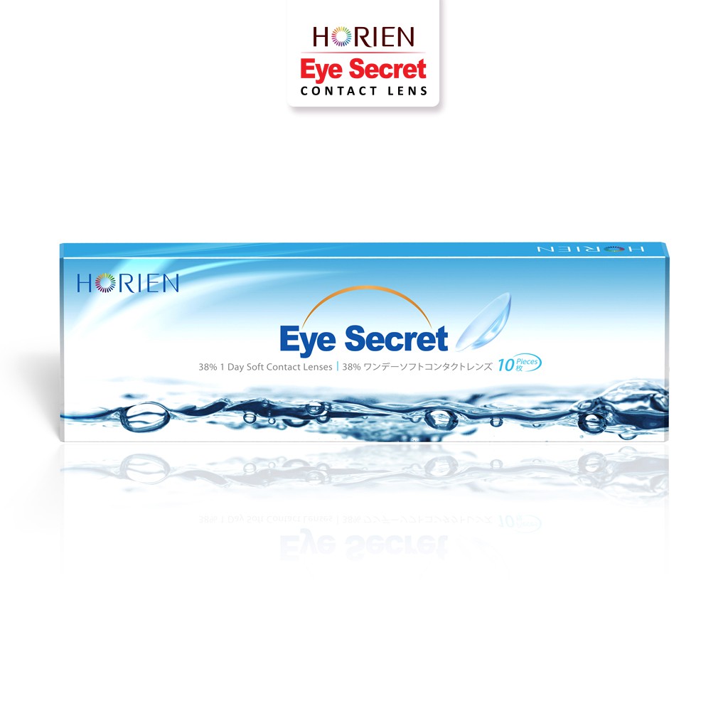 Bộ 5 cặp kính áp tròng không màu dùng 1 ngày Eye Secret