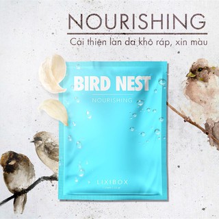 mặt nạ Lixibox Daily Facial Mask Sheet - Bird Nest