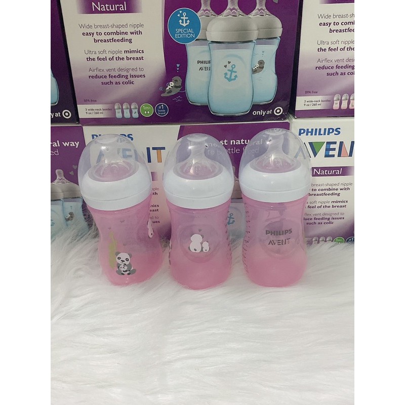 Sét 3 bình sữa Philips Avent