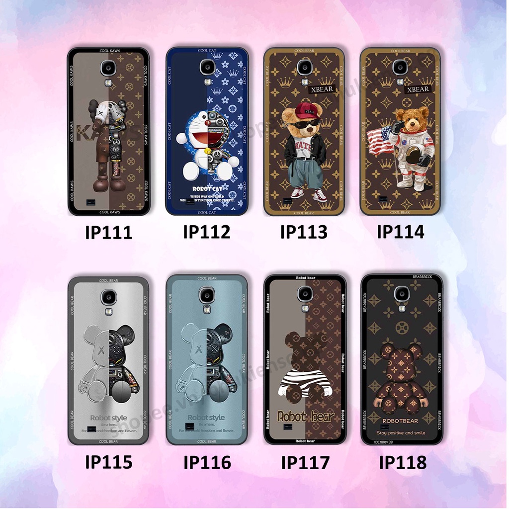 Ốp lưng điện thoại Samsung S4 / S5 in hình gấu bear, kaws, doremon thời trang, ốp lưng cao cấp chất lượng
