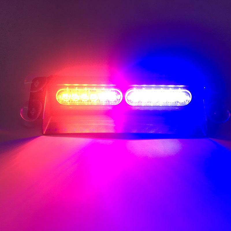 Đèn găn táp lô màu xnah đỏ 12V dài 24CM