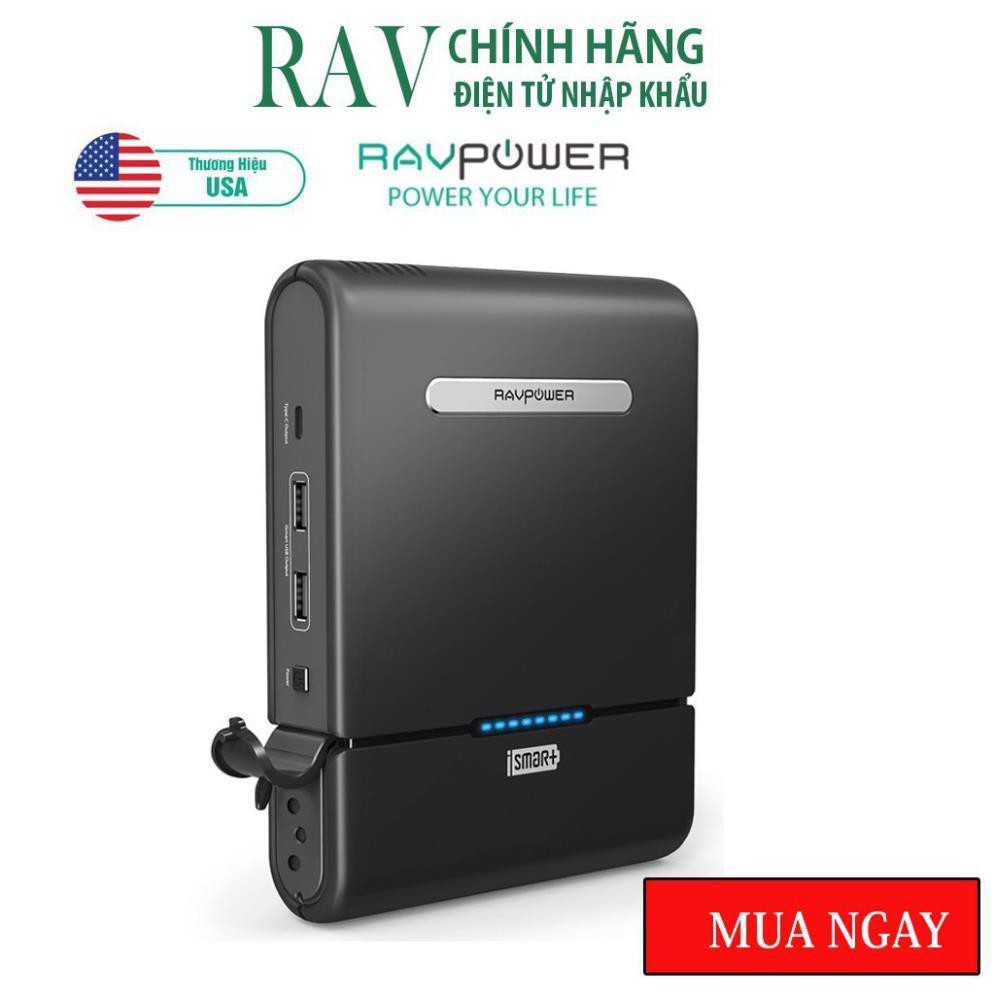 Sạc dự phòng cho Laptop RAVPower PB055 27000mAh-Thương hiệu USA- HÀNG CHÍNH HÃNG