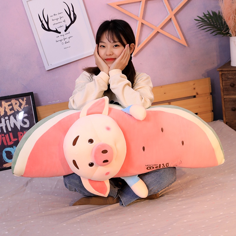 Gấu Bông Gối Ôm  Mặt Heo Cute | Gấu Bông Hama