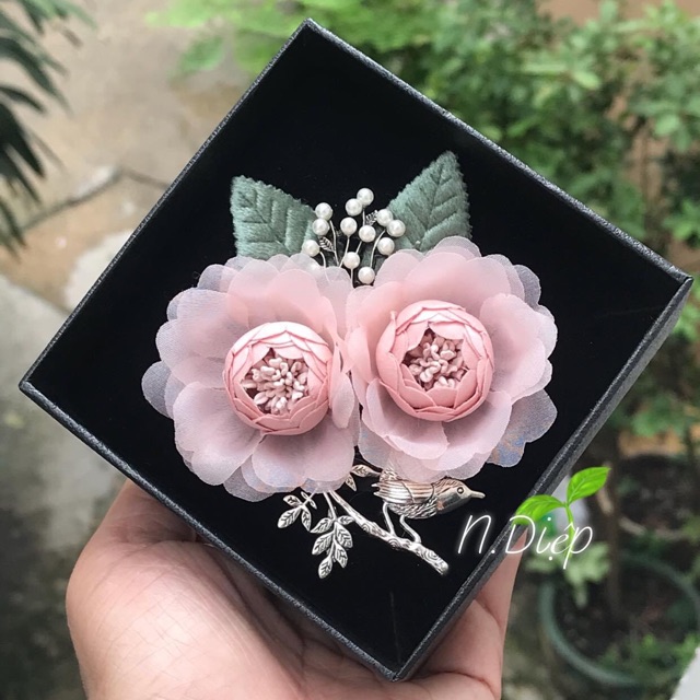 Hoa cài áo cao cấp