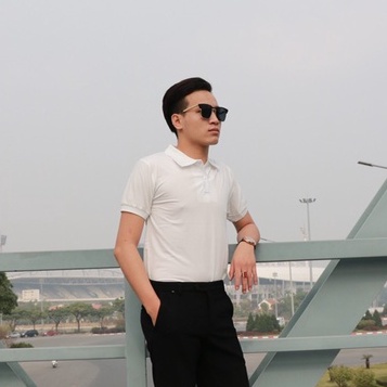 Áo Polo Nam Basic Ôm Body Màu Trơn Chất Thun Co Giãn 4C