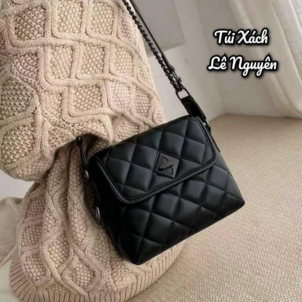 Túi Xách Nữ Đeo Chéo Đeo Vai Da Trơn Phong Cách Thời Trang HKQ  - T16