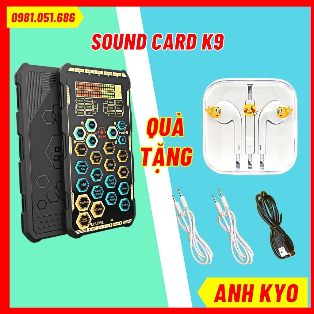Sound card K9 mobile - Chơi game, thu âm, livestream thumbnail