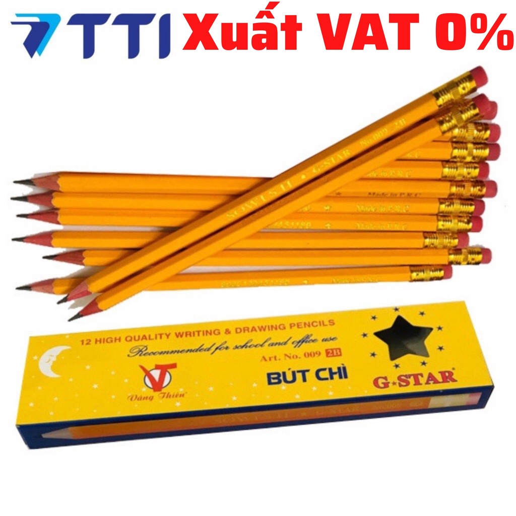 Bút Chì Gỗ 2B Gstar Loại Tốt Có Tẩy