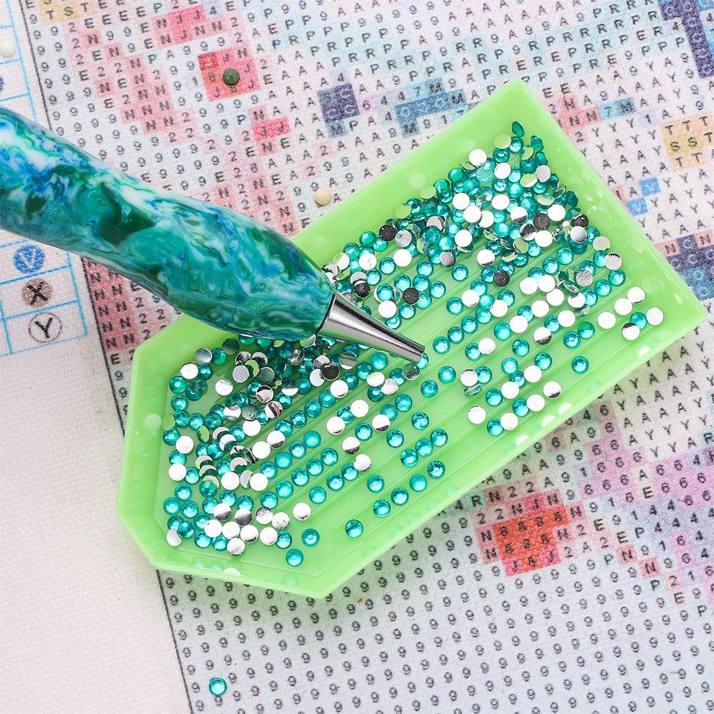 LAY Bộ 13 Bút Đính Kim Cương 5D Bằng Nhựa Resin