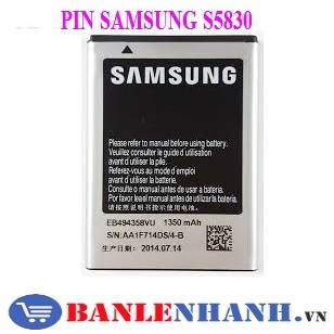PIN SAMSUNG S5830 [PIN NEW 100%, ZIN ]