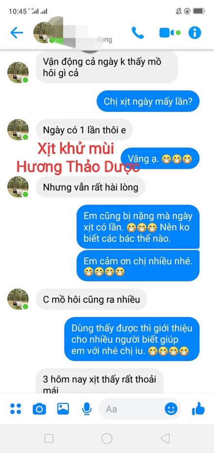 XỊT KHỬ MÙI THẢO DƯỢC(Trị dứt điểm hôi nách, hôi chân, hôi vùng kín, ra mồ hôi)