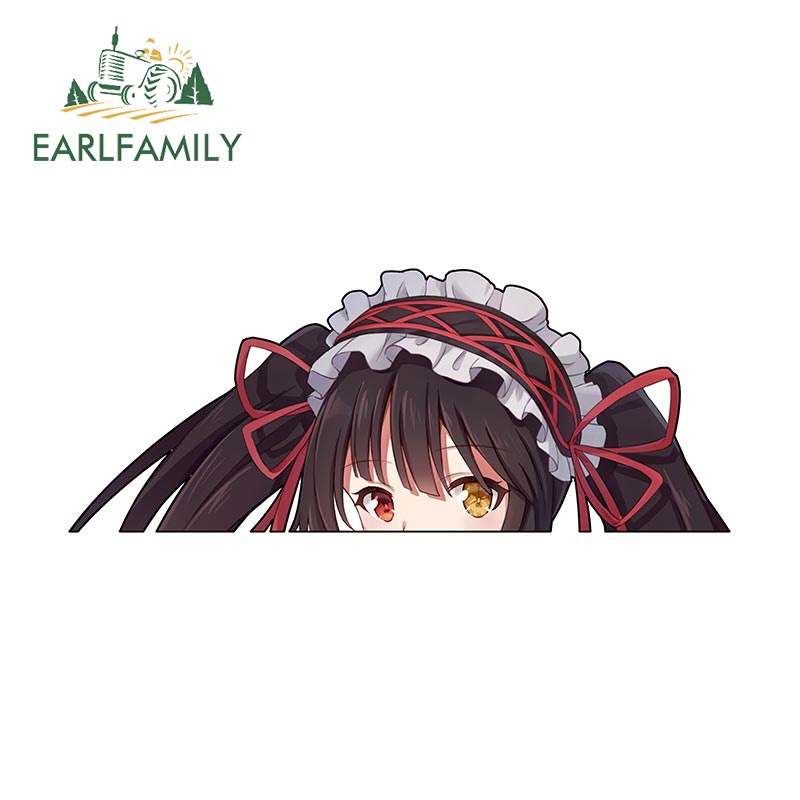 Đề Can Dán Trang Trí Xe Hơi / laptop 13cm x 5.2cm Họa Tiết anime Kuroli