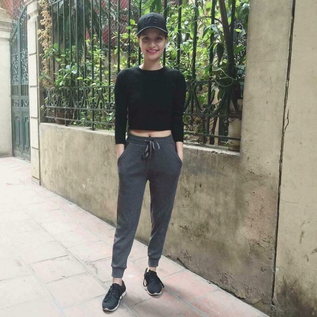 Quần jogger len tăm cho nữ - hàng loại 1