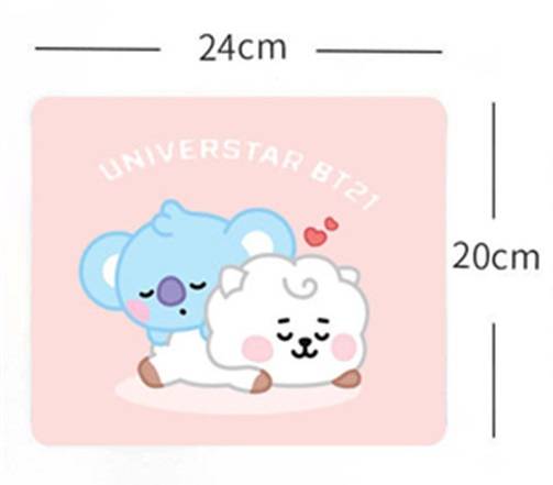 Miếng lót chuột tốc độ cao hình nhóm nhạc Kpop BTS BT21 chống thấm nước xinh xắn tiện dụng tại nhà/văn phòng | BigBuy360 - bigbuy360.vn