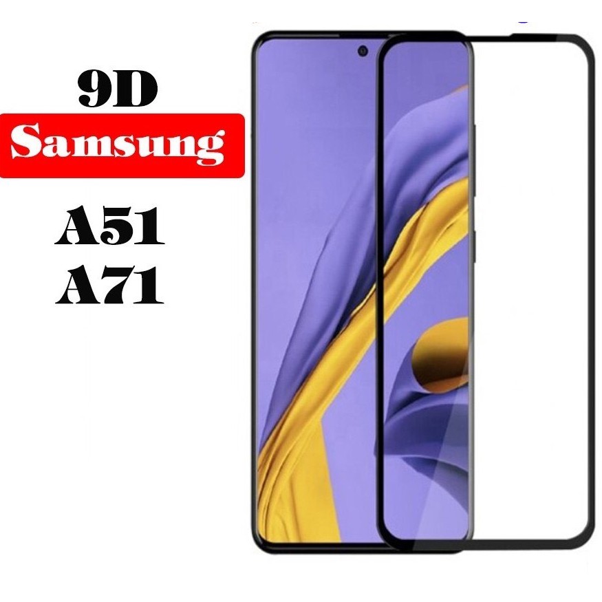 Kính cường lực samsung A51/ A71-Full màn hình-9D-9H