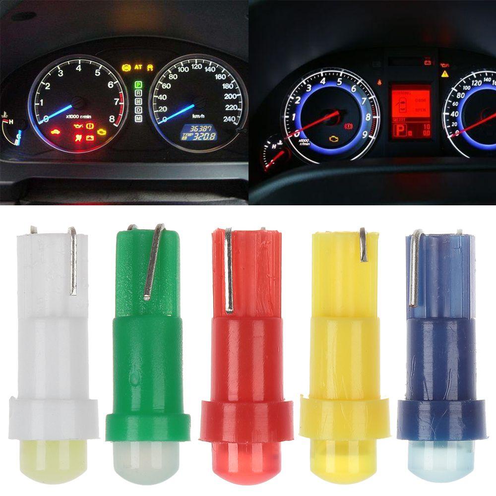 Set 10 / 20 Đèn Led T5 Nhiều Màu Sắc Gắn Bảng Điều Khiển