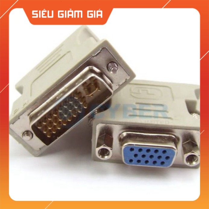HOT - Đầu chuyển DVI to VGA