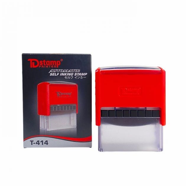 Phôi con dấu khắc mã số thuế TDSTAMP T-414 Chính hãng BÁN BUÔN
