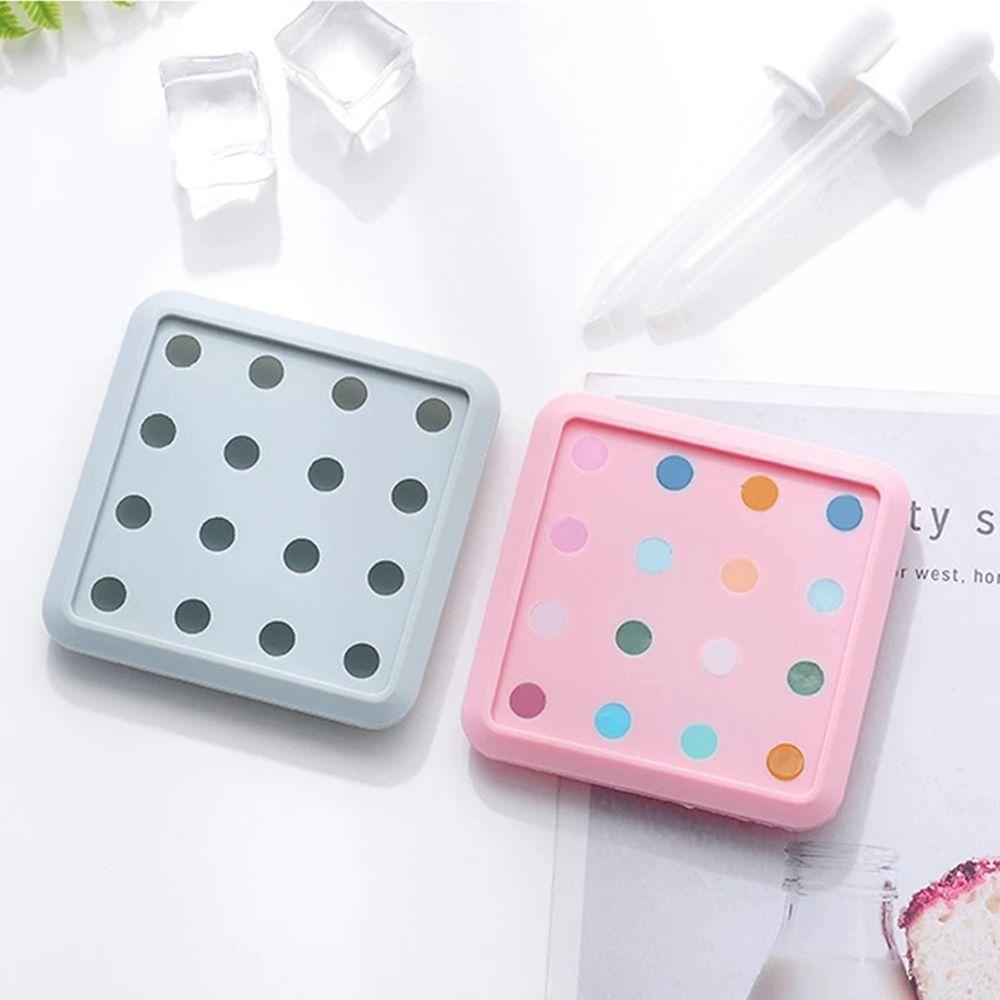 Khuôn Làm Đá Mini Hình Cầu Có Nắp DIY