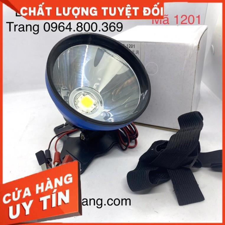 Đèn kẹp bình ác quy 12V 500W sáng rộng Đèn pin siêu sáng
