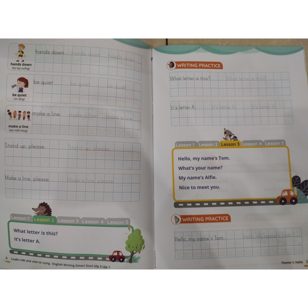 Sách - Luyện viết chữ nhớ từ vựng ( english writing smart start ) grage 3