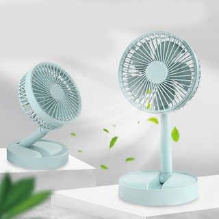 Quạt Mini Để Bàn Sạc Tích Điện Gấp Gọn USB Fan A9, Siêu Tiện Dụng Cho Mùa Hè