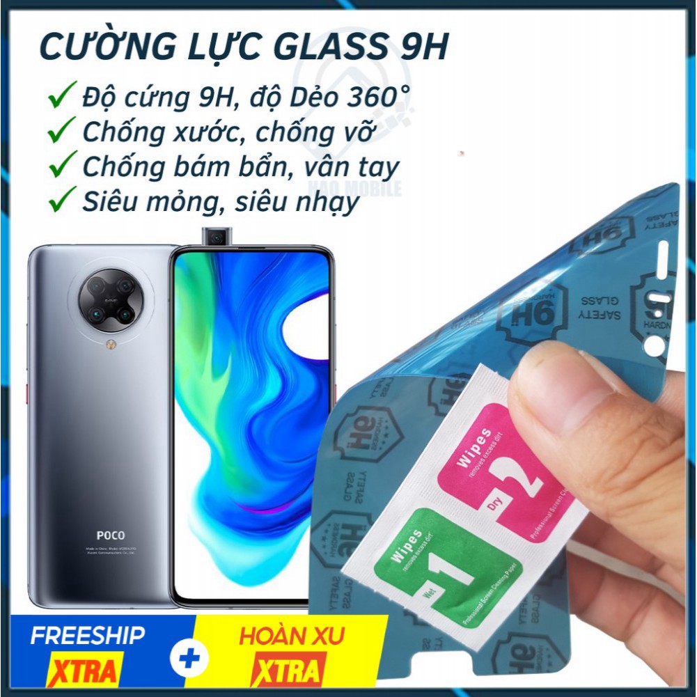 Dán cường lực dẻo nano Xiaomi Poco F2 Pro (Redmi K30 Pro)