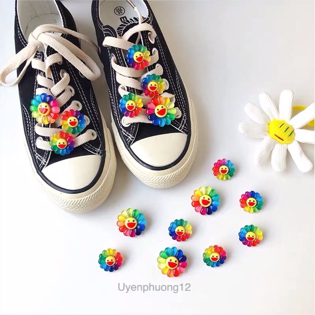 Pin cài áo, cài túi bơ, trứng, kẹo, hoa nhiều màu kaikai kiki nhỏ xinh