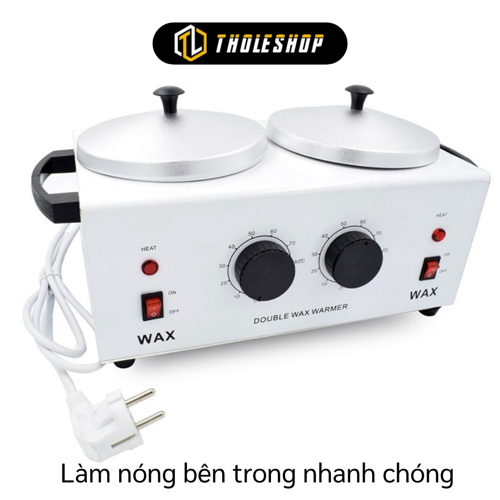 Nồi Nấu Sáp Lòng Đôi - Nồi Đun Sáp Nóng Chảy Wax Lông Chuyên Dụng Cho Spa 1062