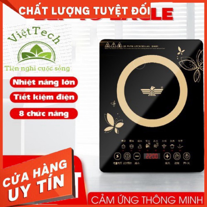 Bếp Từ Cảm Ứng EAGLE Mặt Kính Chịu Lực, Công Suất Lớn ,Cảm Ứng Nhạy Rất Dễ Sử Dụng [FreeShip Xtra]