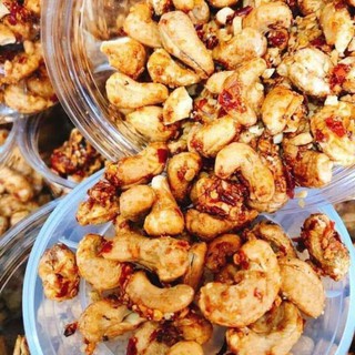HẠT ĐIỀU CHÁY TỎI ỚT (500G)