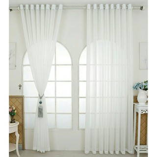 [Sale Sốc] Rèm Voan Trắng Trang Trí