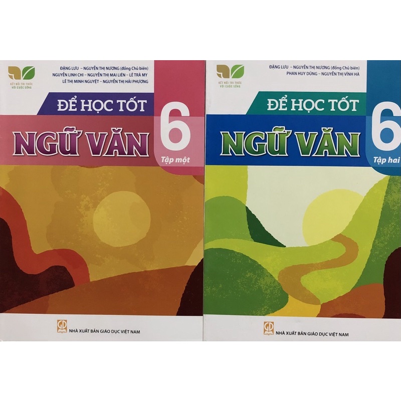 Sách - Để học tốt Ngữ Văn 6 (Tập 1 + Tập 2)Kết nối