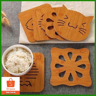 Lót nồi gỗ
