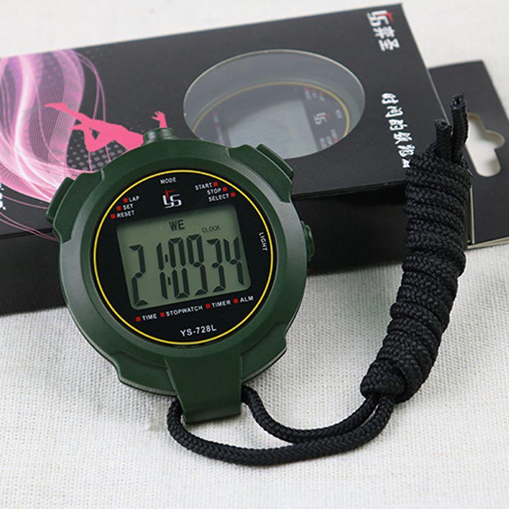 Đồng Hồ Bấm Giờ Màn Hình LCD Kỹ Thuật Số Cầm Tay Chuyên Dụng Cho Luyện Tập Thể Thao