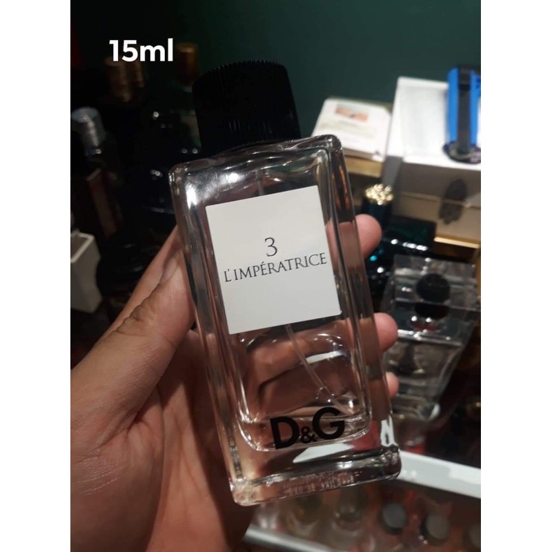 [CHÍNH HÃNG] Nước hoa  Dolce&Gabbana D&G Anthology L'Imperatrice 3 nước hoa mini 5ml 10ml