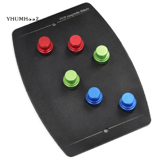 Set 6 Kẹp Nam Châm Giữ Bảng Mạch Pcb Kèm 6 Đầu Nam Châm